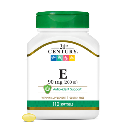 21st Century Витамин Е 200 IU х 110 меки капсули | Vitamin E