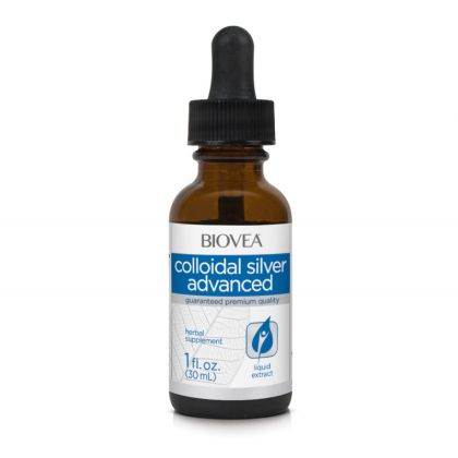 Колоидно сребро на капки х 30 мл Biovea | Colloidal Silver Advanced Drops