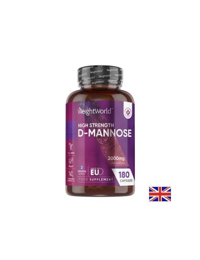 Д-Маноза 666 мг х 180 капсули Weight World | D-Mannose