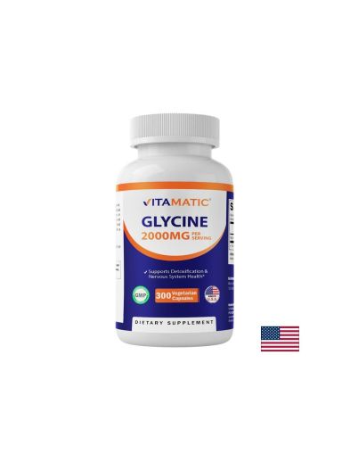 Глицин 667 мг х 300 капсули VITAMATIC | Glycine