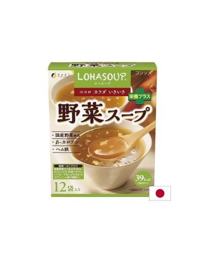 Зеленчукова супа х 12 пакетчета FINE JAPAN | Vegetable Soup