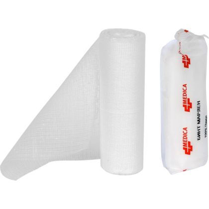 Марлен бинт - различни размери МЕДИКА | MEDICA