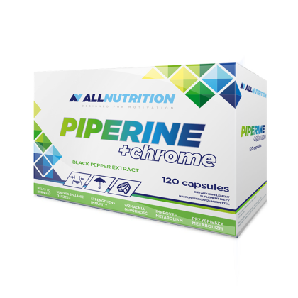 Пиперин + кром х 60 капсули Allnutrition | Piperine + Chrome