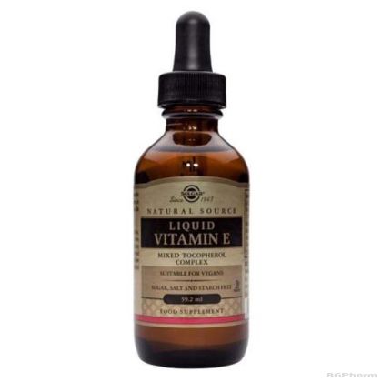 ВИТАМИН Е 20000 IU течен х 59.2 мл СОЛГАР | SOLGAR