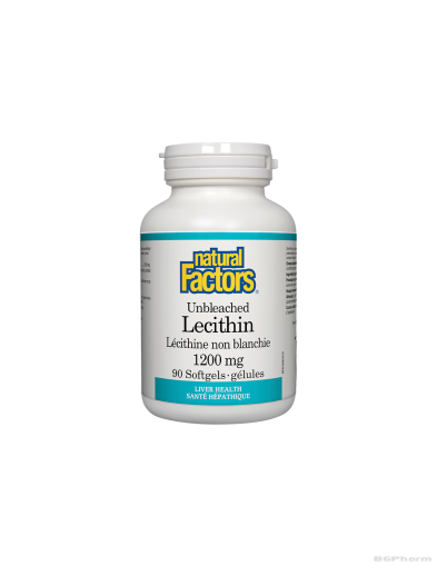Лецитин 1200мг х 90 капсули Natural Factors | Lecithin