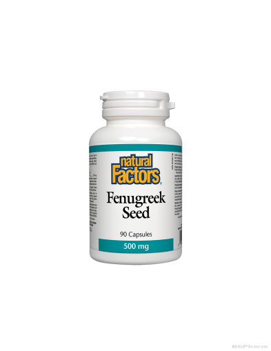 Сминдух 500мг х 90 капсули Natural Factors | Fenugreek Seed