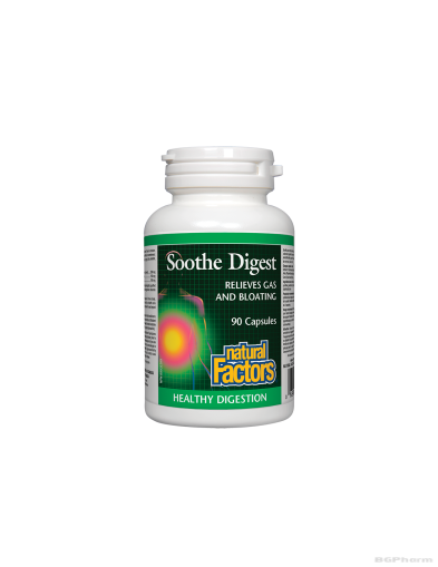 Формула за добро храносмилане х 90 капсули Natural Factors | Soothe Digest