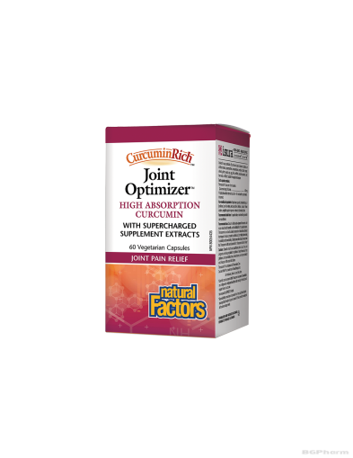 Joint Optimizer Формула за стави x 60 капсули Natural Factors | CurcuminRich™