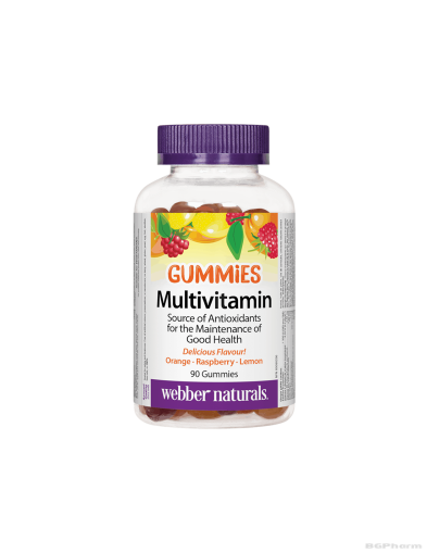 Мултивитамини Гъмис х 90 желирани таблетки Webber Naturals | Multies