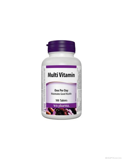 Мултивитамини х 100 таблетки Webber Naturals | Multi Vitamin Formula
