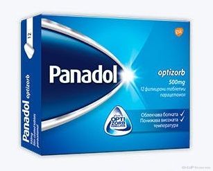 ПАНАДОЛ ОПТИЗОРБ 500мг х 24 таблетки GLAXO