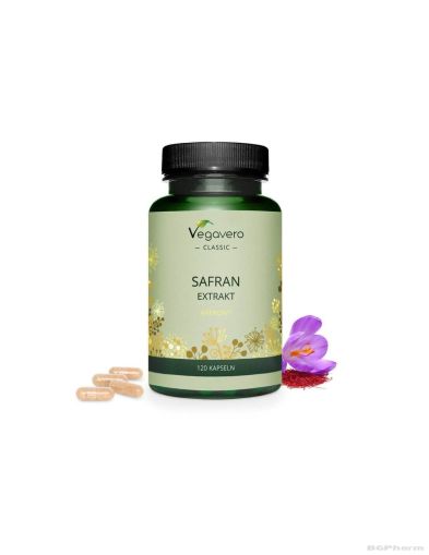 Шафран екстракт х 120 капсули Vegavero