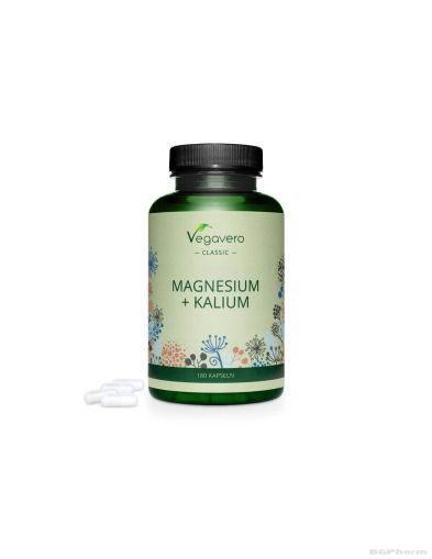 Магнезий + Калий х 180 капсули Vegavero
