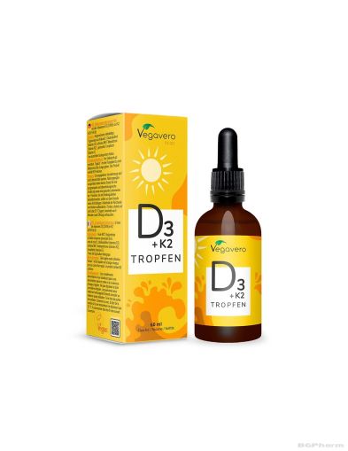 Витамин Д3 + К2 х 60 мл капки Vegavero