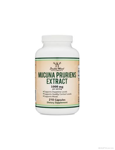 Мукуна пруриенс екстракт х 210 капсули Double Wood