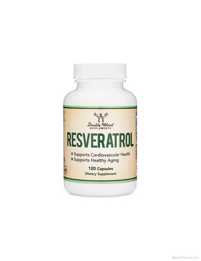Ресвератрол 250мг х 120 капсули Double Wood