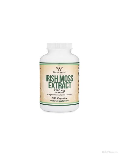 Ирландски мъх (червени водорасли) х 180 капсули Double Wood