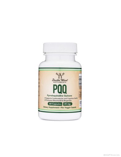 PQQ Пиролинквинолин 20 мг х 60 капсули Double Wood