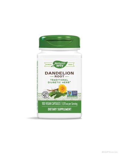 Глухарче корен 525 мг х 100 капсули Nature’s Way | Dandelion Root