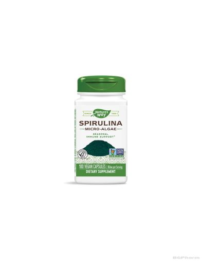 Спирулина 380 мг х 100 капсули Nature’s Way | Spirulina Micro-Algae