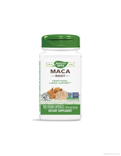 Мака корен 525 мг x 100 капсули Nature’s Way | Maca Root
