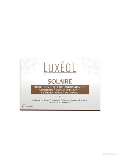 Формула за равномерен тен х 30 капсули Luxeol Solaire