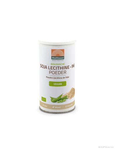 Соев лецитин био на прах 200 гр Mattisson Healthstyle