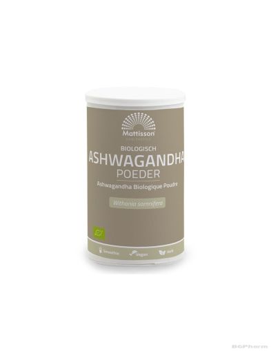 Ашваганда Био на прах 200 гр  Mattisson Healthstyle