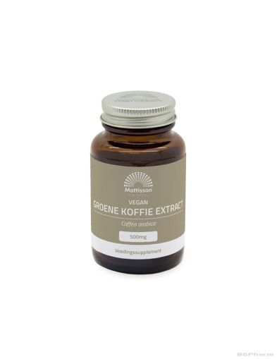 Зелено кафе 500 мг x 60 капсули Mattisson Healthstyle