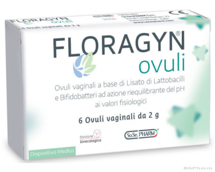 ФЛОРАЖИН х 6 вагинални овули SO.SE.PHARMA