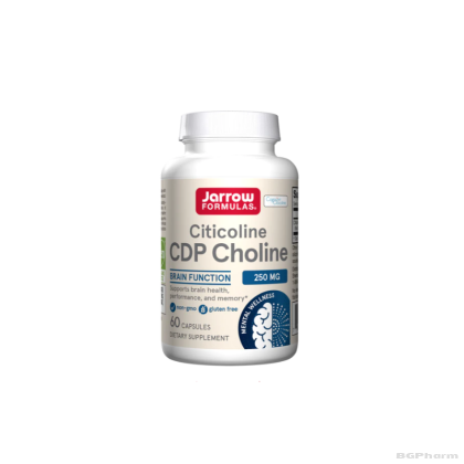 Цитиколин 250 мг х 60 капсули ДЖАРОУ | Jarrow Formulas Citicoline CDP Choline