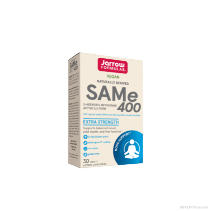 САМе S-Аденозил метионин 400 мг х 30 таблетки ДЖАРОУ | Jarrow Formulas SAMe