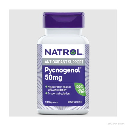 Натрол Пикногенол 50 мг х 60 капсули | Natrol Pycnogenol