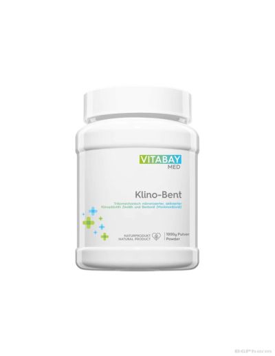 Зеолит и Бентонит х 1000 гр за детоксикация Vitabay | Zeolite & Bentonite