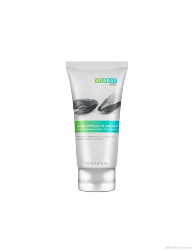 В подкрепа на костите, ставите и мускулите - Балсам от зеленоуста мида и етерични масла, 150 ml