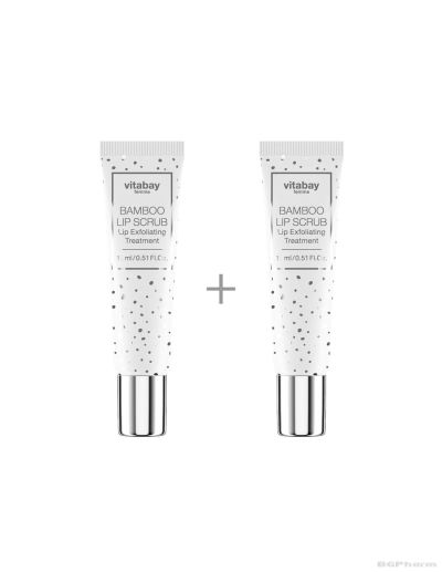 Бамбуков пилинг за устни 2 бр х 15 мл Vitabay