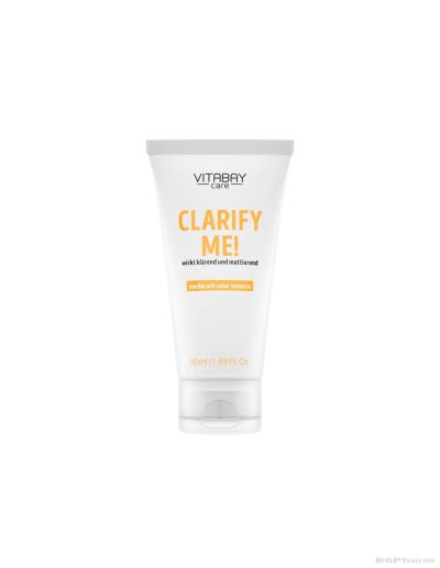 Маска за лице с червена глина и лайм х 50 мл Vitabay | Clarify Me