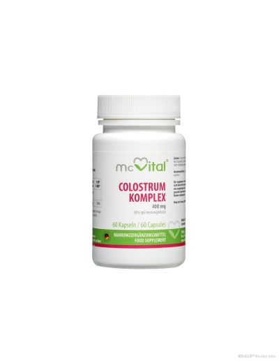 Коластра + Фолиева киселина х 60 капсули Vitabay | McVital Colostrum Complex