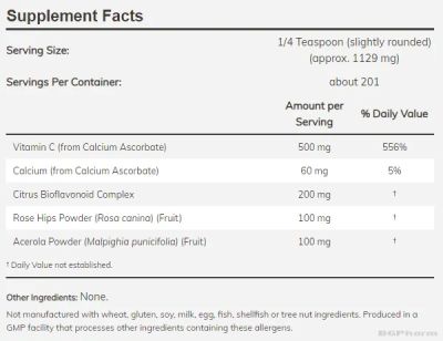 Витамин Ц Комплекс на прах 227 гр Now Foods | Vitamin C Complex