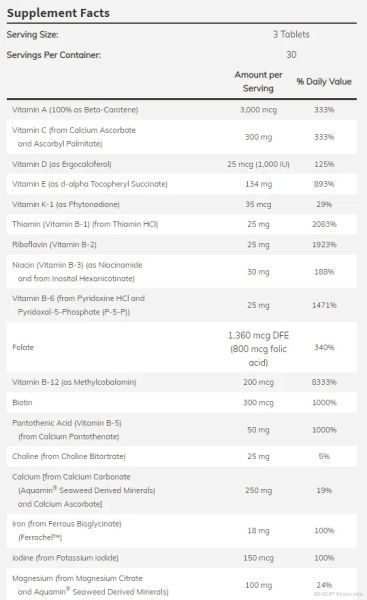 Eve Мултивитамини за жени х 180 таблетки Now Foods | Eve Multies