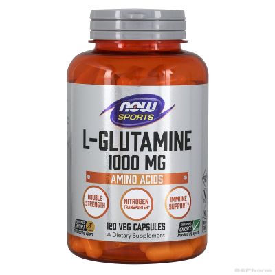 Л-Глутамин 1000 мг х 120 капсули Now Foods | L-Glutamine
