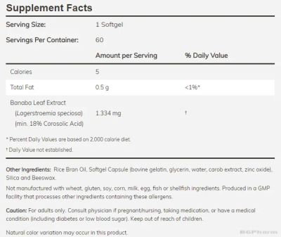 Формула за регулиране на кръвната захар х 60 капсули Now Foods | Glucofit