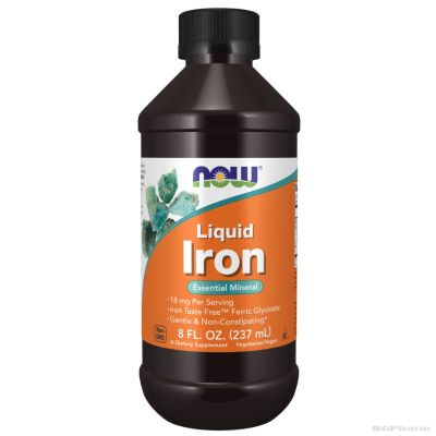 Течно Желязо х 237 мл Now Foods | Liquid Iron