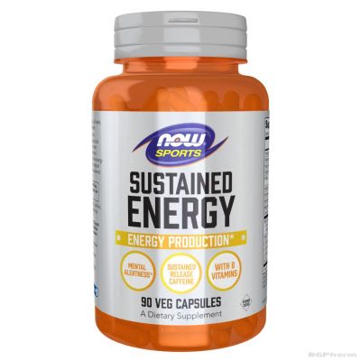 Sustained Energy Формула за енергия х 90 капсули Now Foods