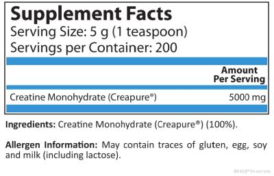 КРЕАПЮР Креатин монохидрат 250 гр Pure Nutrition | Creapure