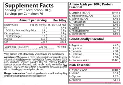 Суроватъчен протеин на прах РАЗЛИЧНИ ВКУСОВЕ 900 гр Pure Nutrition | Pure Whey