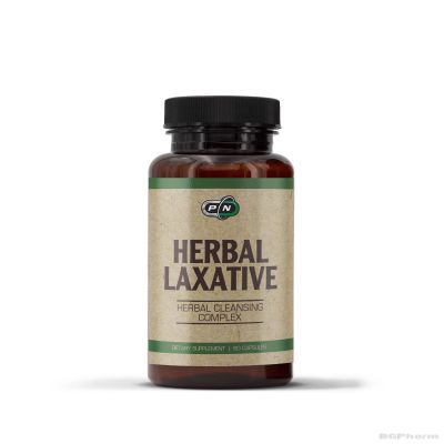 Билков слабителен комплекс - лаксатив х 60 капсули Pure Nutrition | Herbal Laxative