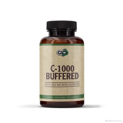 Витамин Ц 1000 мг Буфериран х 100 таблетки Pure Nutrition | Vitamin C Buffered