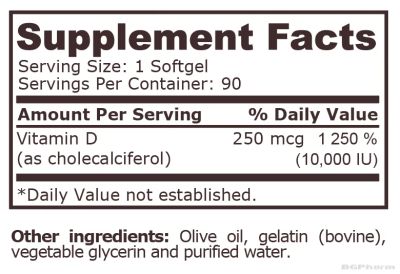 Витамин Е 1000 IU х 50 меки капсули Pure Nutrition | Vitamin E