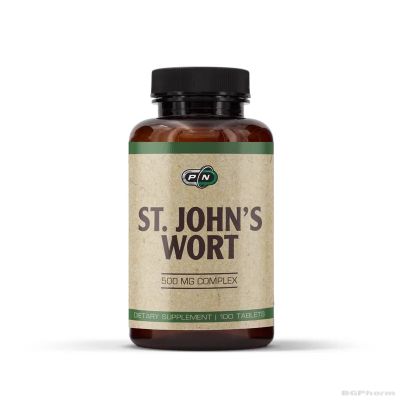 Жълт Кантарион 500 мг х 100 таблетки Pure Nutrition | St. John's Wort
